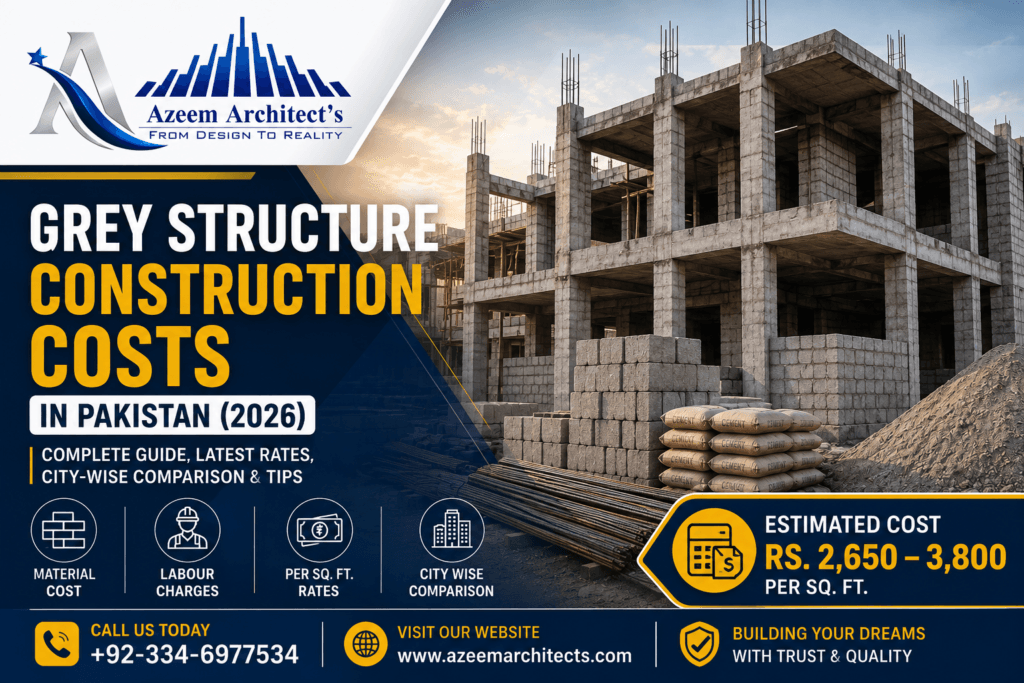 Gray structure construction cost guide 2026